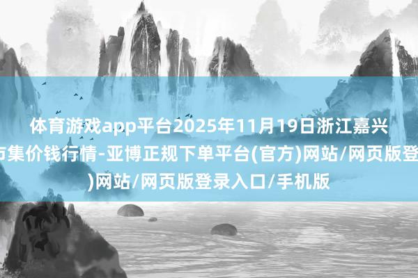 体育游戏app平台2025年11月19日浙江嘉兴蔬菜批发交游市集价钱行情-亚博正规下单平台(官方)网站/网页版登录入口/手机版